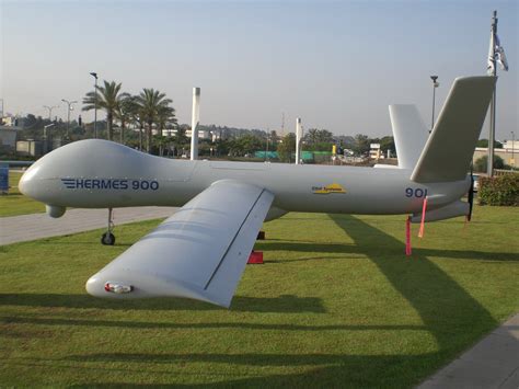 hermes 900 drone developed by.